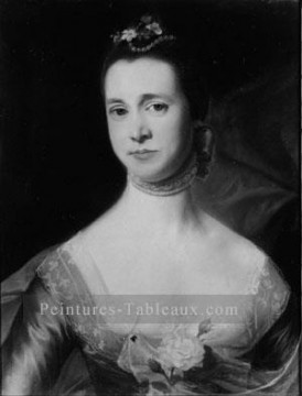Mrs Edward Green Nouvelle Angleterre Portraiture John Singleton Copley Peinture à l'huile